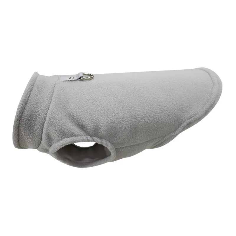Roupinha Fleece para Cães com Guia