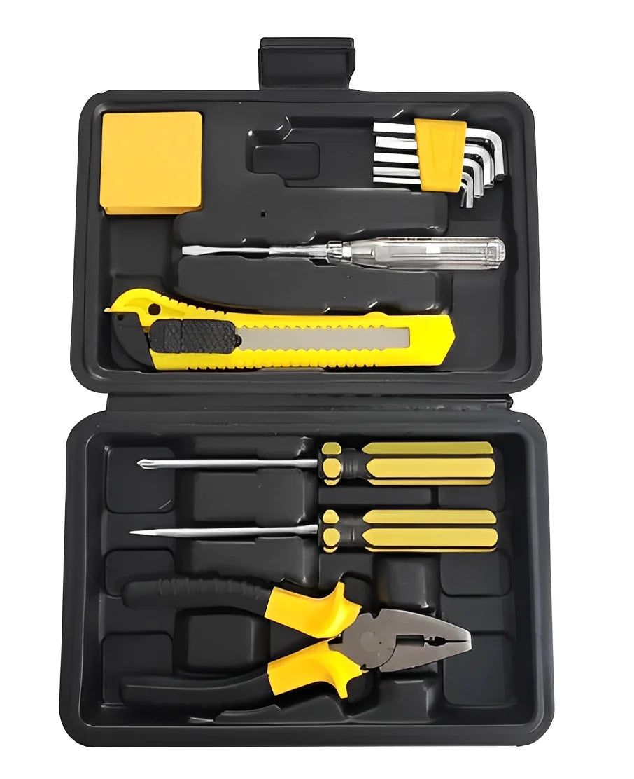Kit de Reparos domésticos Profissional - 12 Peças