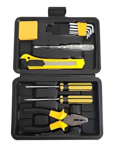 Kit de Reparos domésticos Profissional - 12 Peças