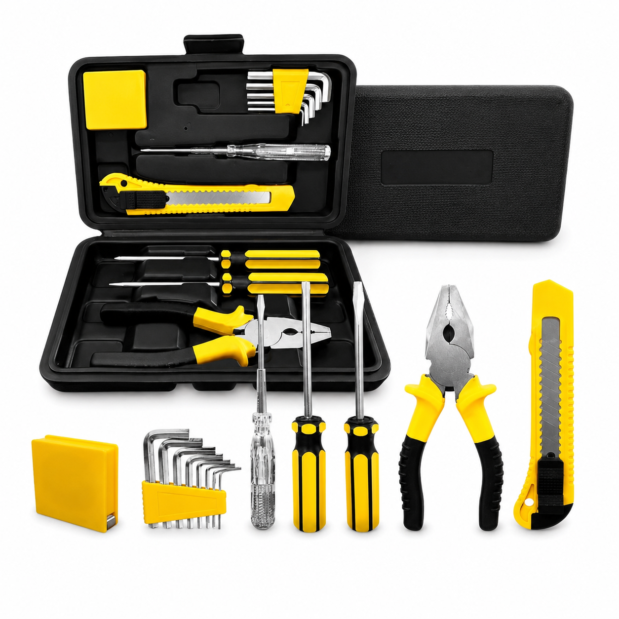 Kit de Reparos domésticos Profissional - 12 Peças