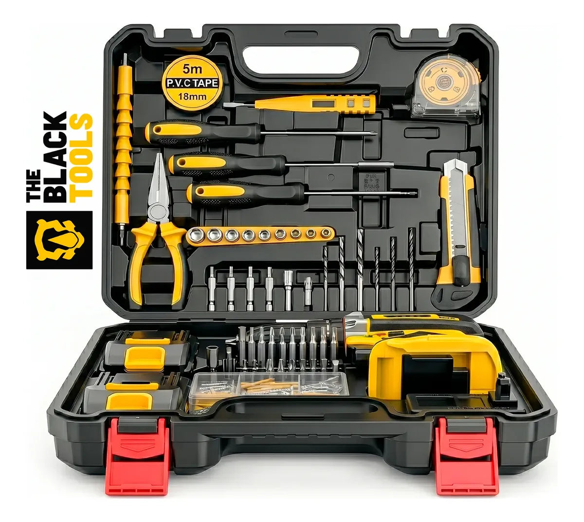 Kit Ferramentas Parafusadeira + 2 Bat 21v + Jogo Bosch 239