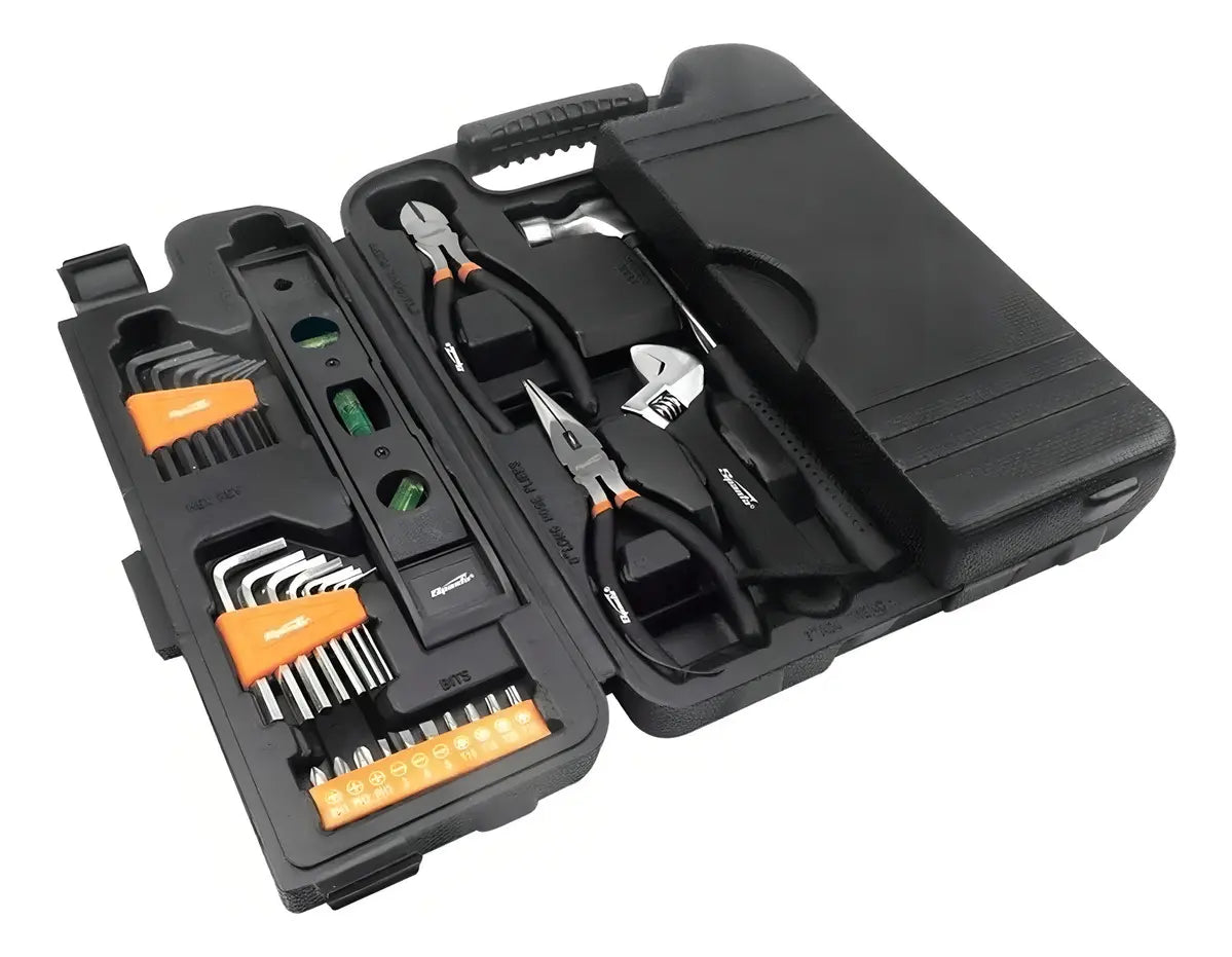 Kit de Ferramentas Sparta 129 Peças com Maleta
