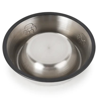 Comedouro de Inox Antiderrapante para Pets