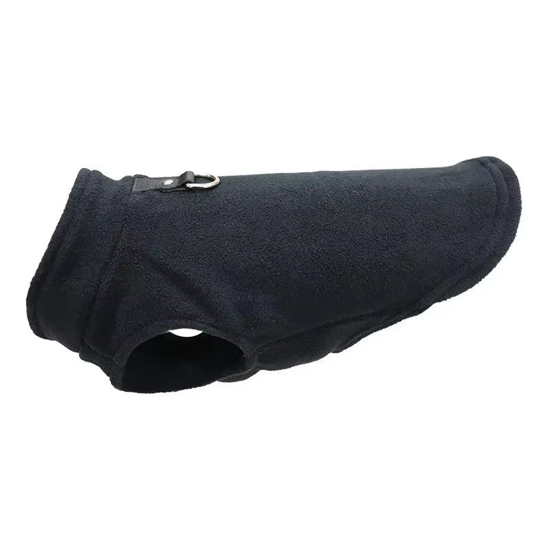 Roupinha Fleece para Cães com Guia