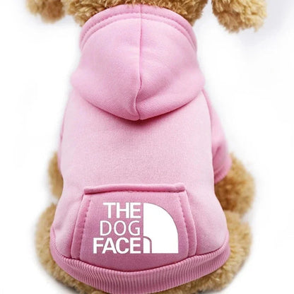 1pc   Dog Hoodies Sweatshirt Jacket Warm Fashion Pet Coat Chihuahuas Bulldog Costume Puppy Pet Autumn