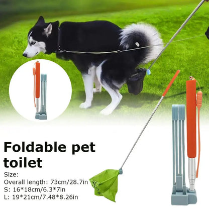 Pegador de Fezes Dobrável para Pets