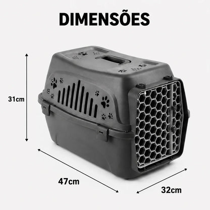 Caixa de Transporte para Cães e Gatos Premium