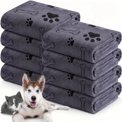 Toalha de Secagem em Microfibra para Pets
