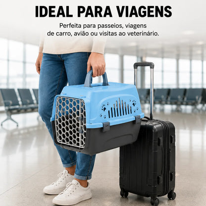 Caixa de Transporte para Cães e Gatos Premium