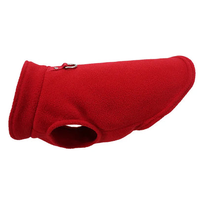 Roupinha Fleece para Cães com Guia