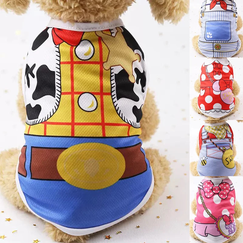Roupinha Toy Story para cachorros e gatos de pequeno e médio porte