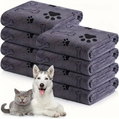 Toalha de Secagem em Microfibra para Pets