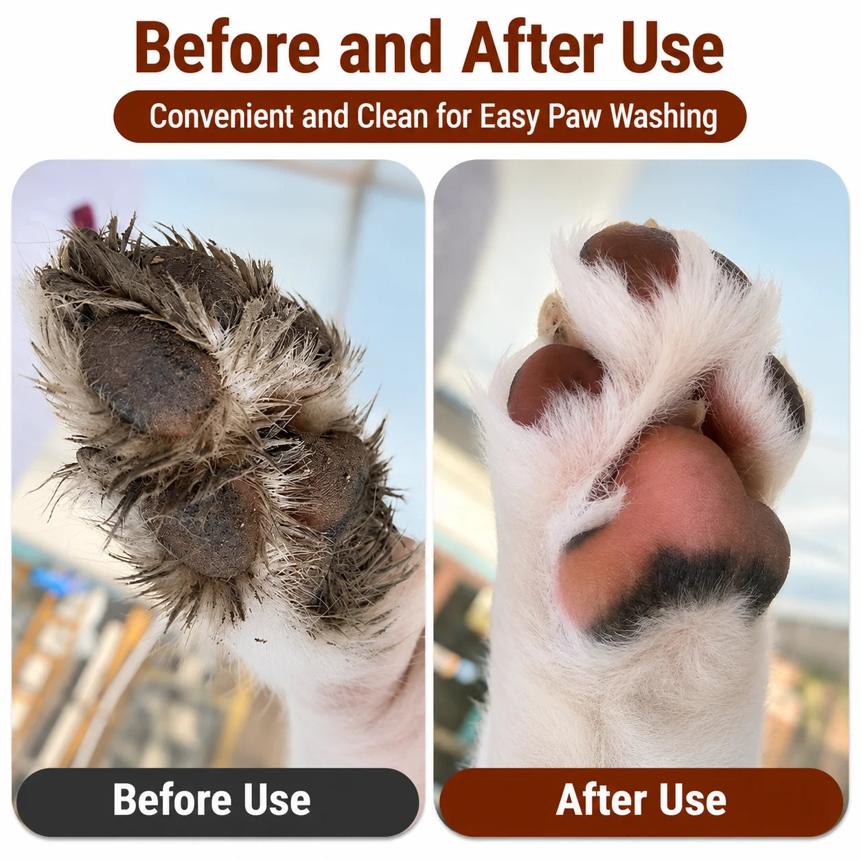 Copo Lava Patas para Pets