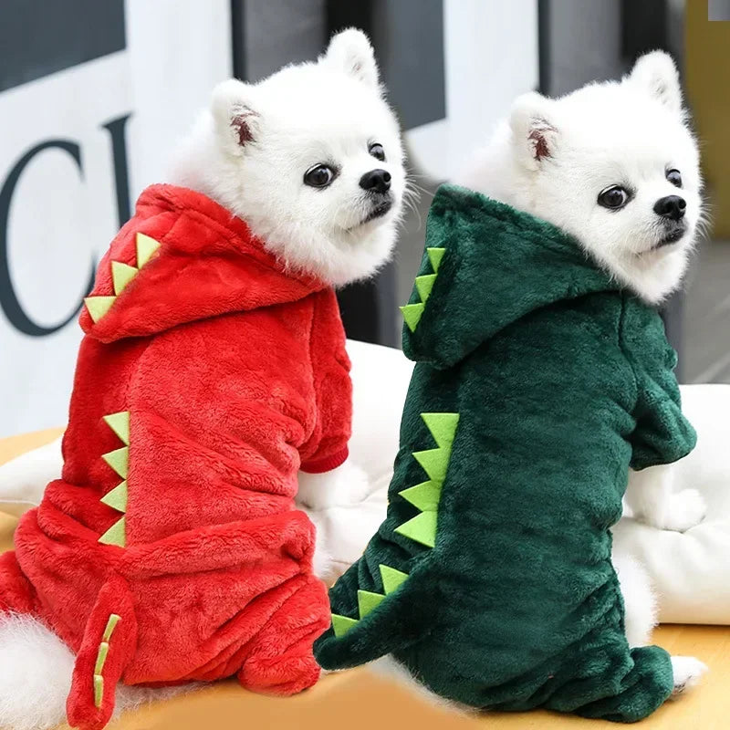 Roupinha de Dinossauro para Cães