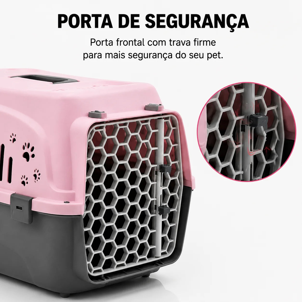 Caixa de Transporte para Cães e Gatos Premium