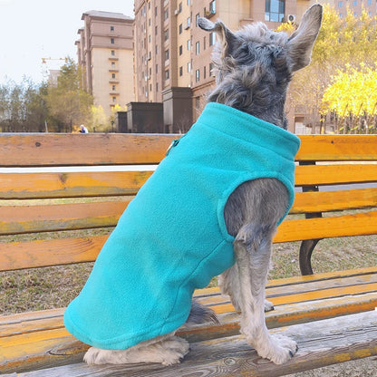 Roupinha Fleece para Cães com Guia