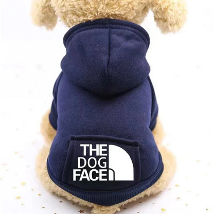 1pc   Dog Hoodies Sweatshirt Jacket Warm Fashion Pet Coat Chihuahuas Bulldog Costume Puppy Pet Autumn