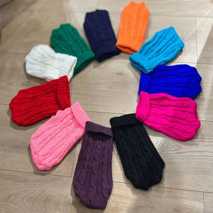 Roupinha de Tricô para Cães e Gatos