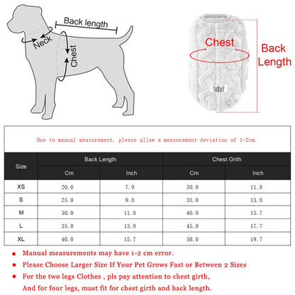 Pet Dog Clothes Autumn Winter Warm Cozy Fleece Puppy Sweater for Small Medium Dogs Cats Pug French Bulldog Chihuahua Clothing