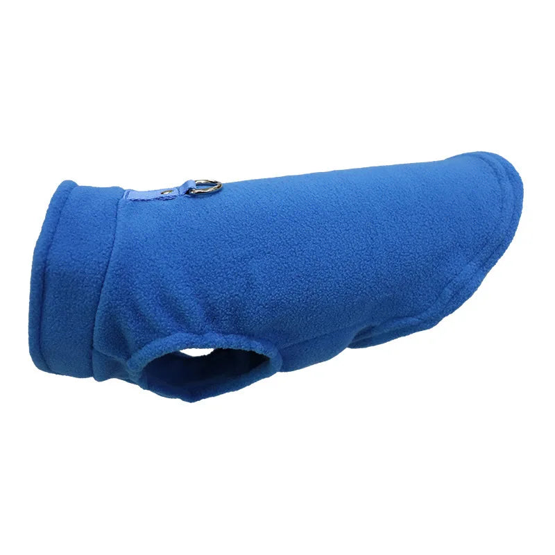 Roupinha Fleece para Cães com Guia