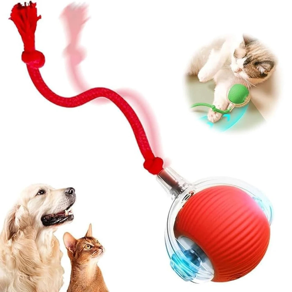Bola Interativa Automática para Gatos e Cães