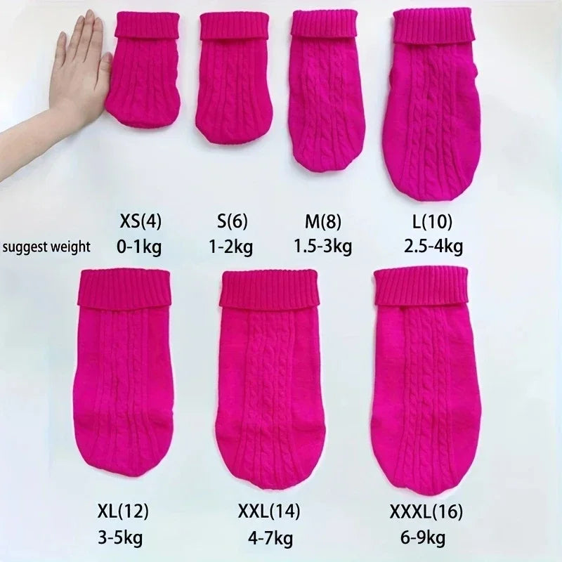 Roupinha de Tricô para Cães e Gatos