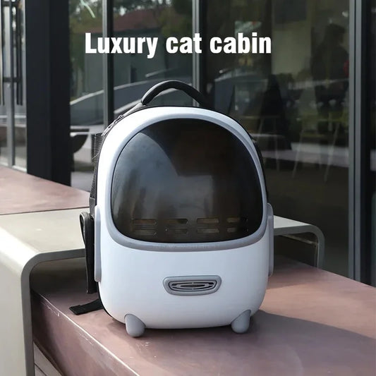 Mochila Cápsula Premium para Transporte de Cães e Gatos