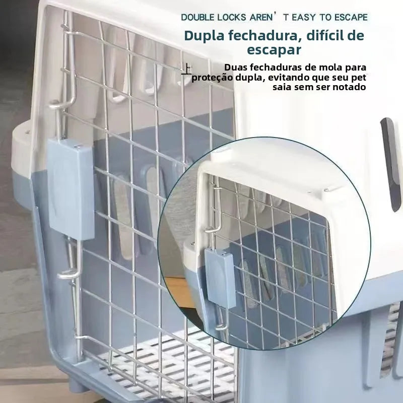 Caixa de Transporte para Cães e Gatos