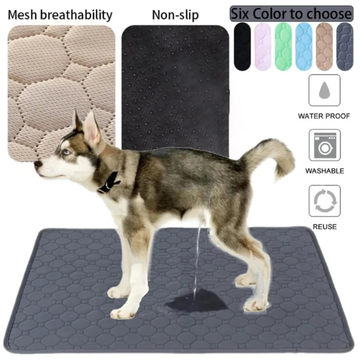 Tapete Higiênico Reutilizável para Pets