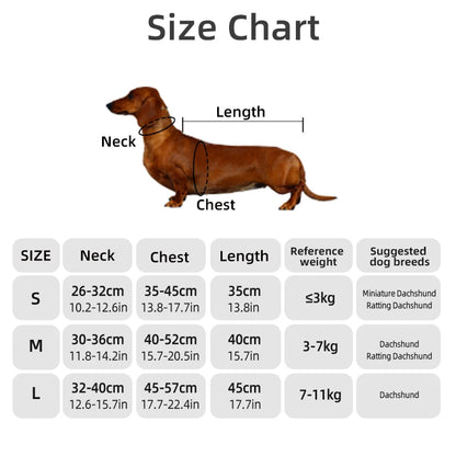 Roupinha de Inverno para Dachshund