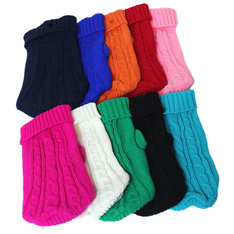 Roupinha de Tricô para Cães e Gatos