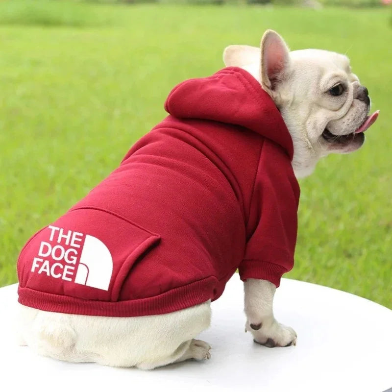 1pc   Dog Hoodies Sweatshirt Jacket Warm Fashion Pet Coat Chihuahuas Bulldog Costume Puppy Pet Autumn