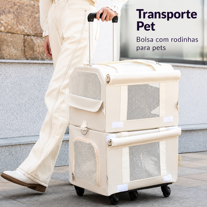 Mochila Carrinho para Transporte de Pets